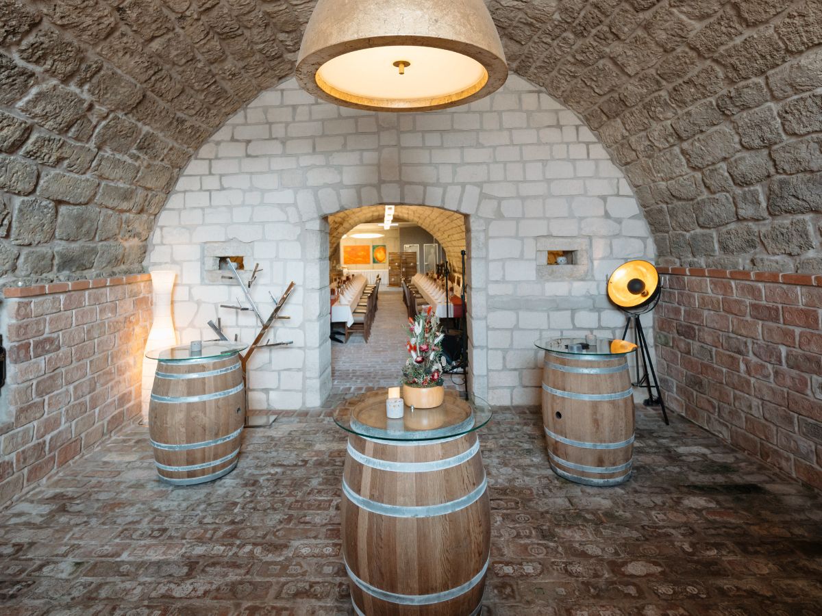 Atmosphäre im K45 Historisches Gewölbe im K45 Kellerbereich in Purbach